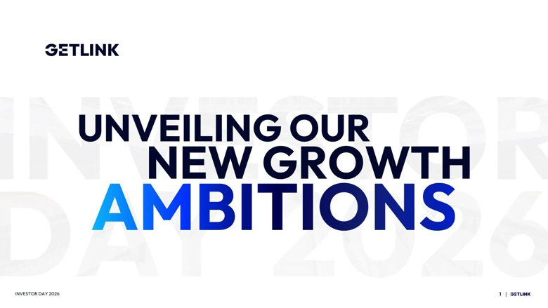 Couverture officielle, Getlink, Les nouvelles ambitions de croissance
