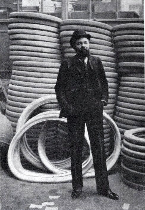 André Michelin et ses pneumatiques en 1904