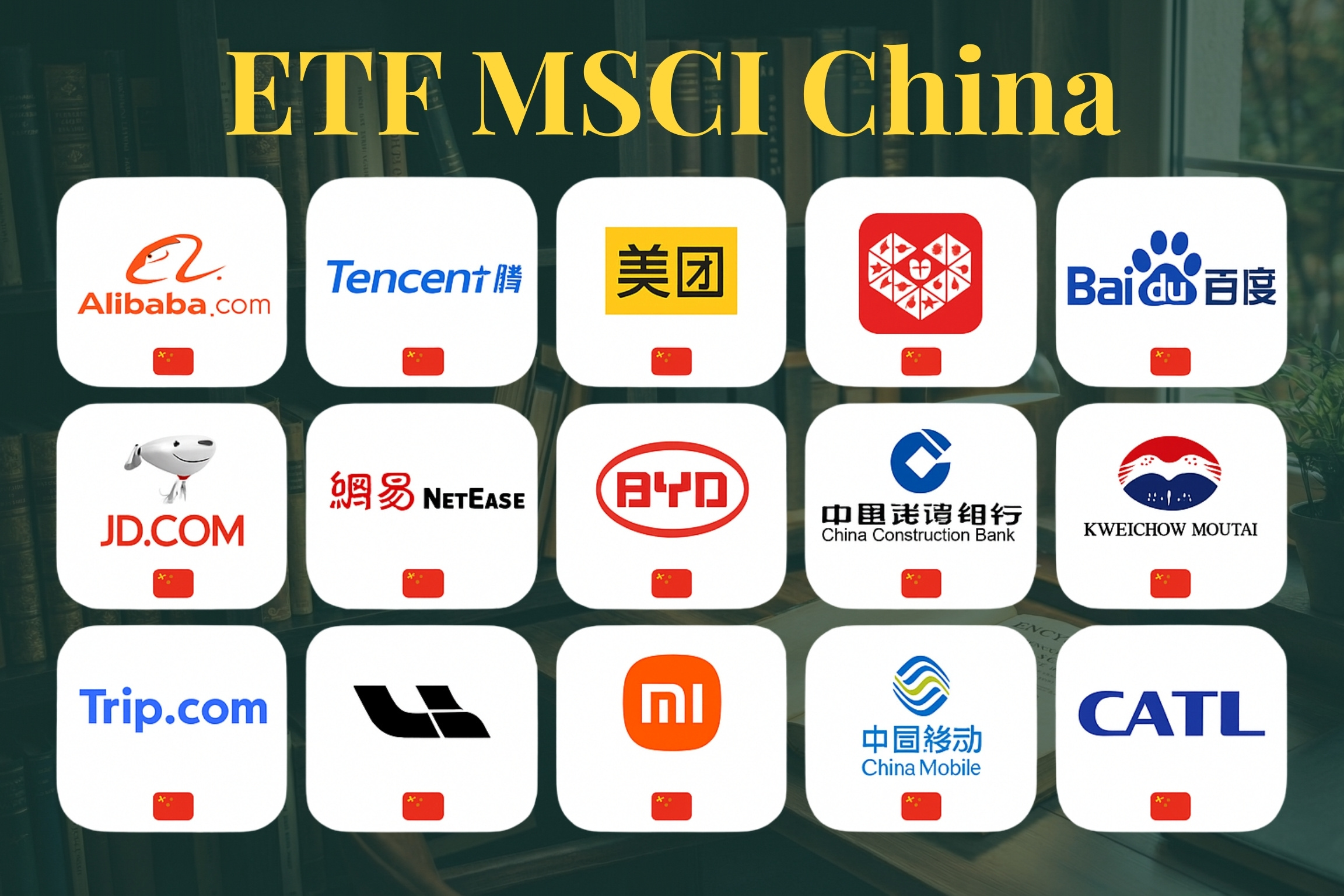 Investir dans les meilleurs ETF MSCI China sur PEA