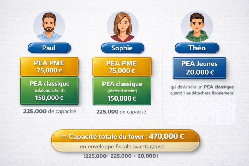 PEA, PEA-PME ou PEA Jeunes : lequel choisir ? [Guide 2026]