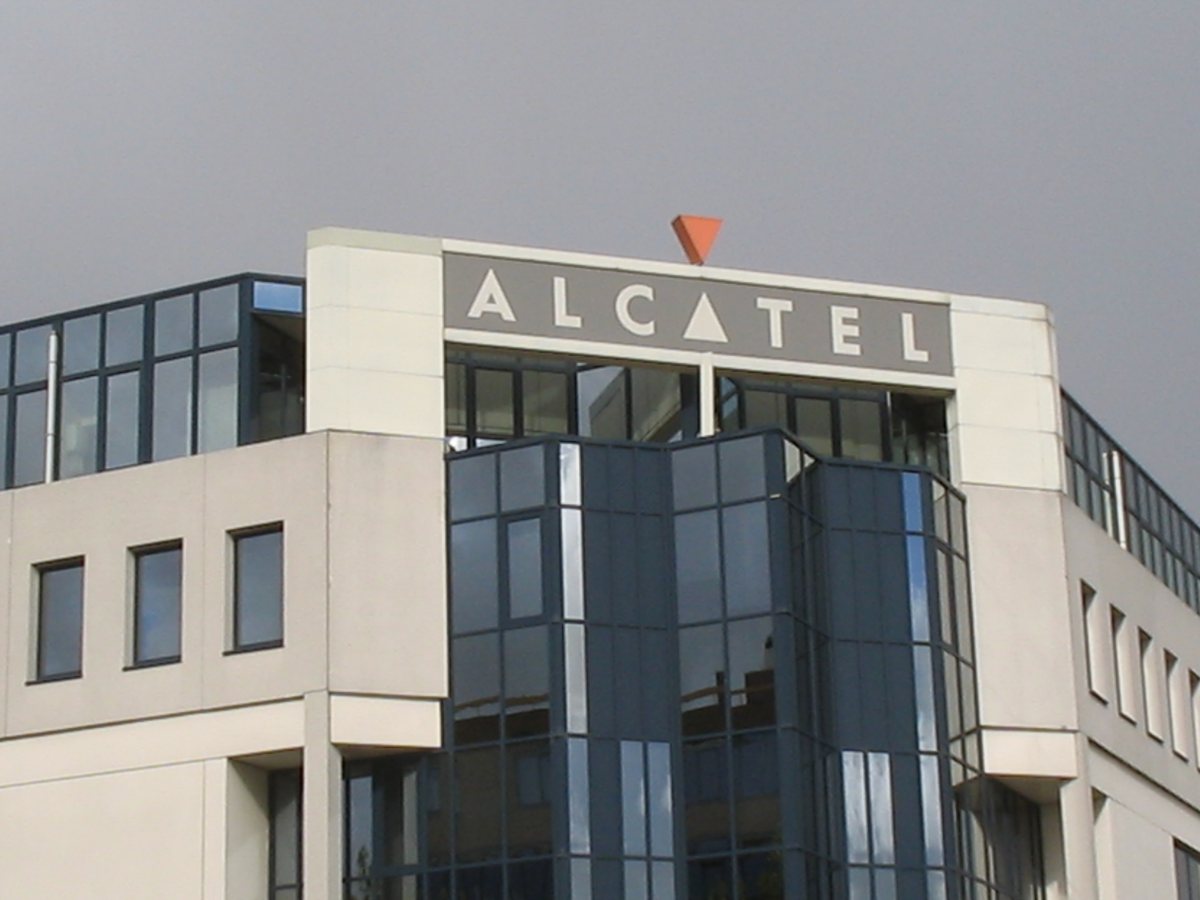 Bureaux d’Alcatel à Rijswijk, aux Pays-Bas, photographiés en octobre 2005.